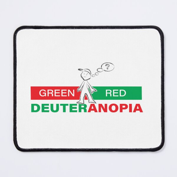 Item preview, Deuteranopia - red green colourblind designed and sold by blewis76.