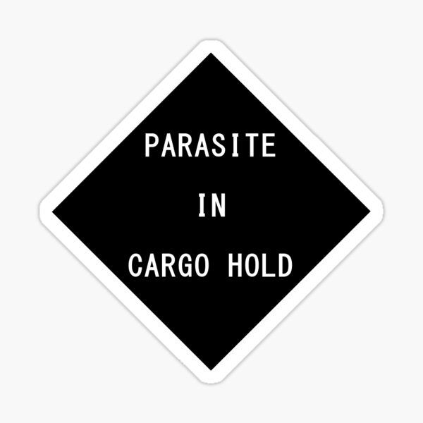Parasite in Cargo Hold Sticker