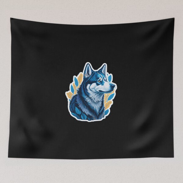 Item preview, Siberian Husky (Sticker and Print Out) designed and sold by Sir Elgin Ortiz.