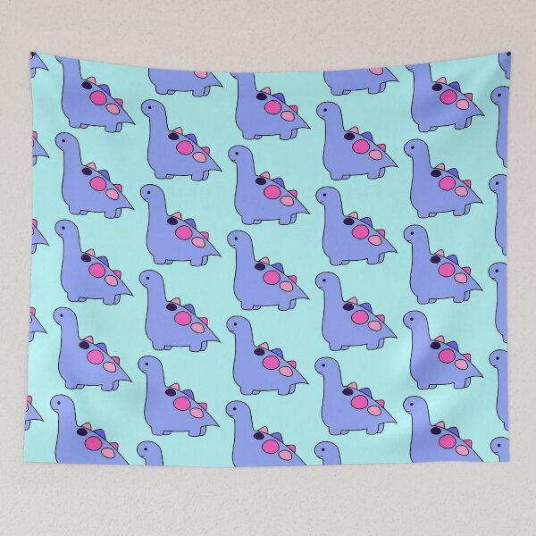Item preview, Omnisexual flag dino designed and sold by bookwoof.