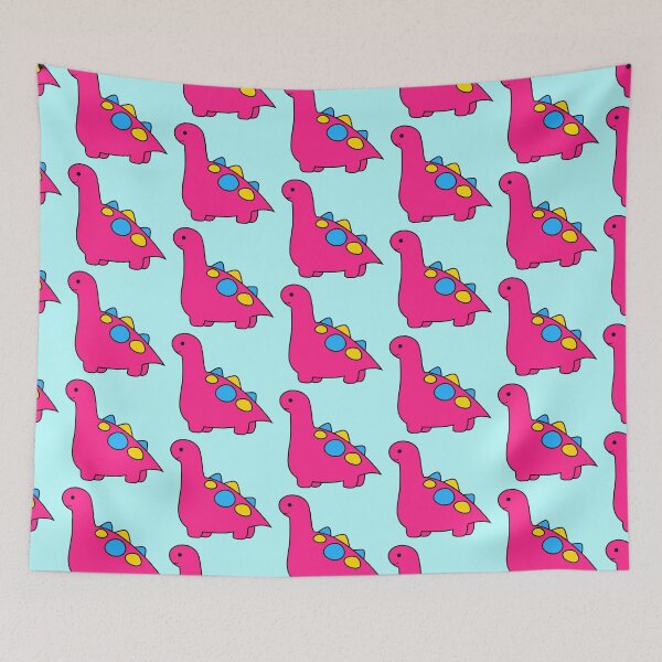 Item preview, Pansexual flag dino designed and sold by bookwoof.