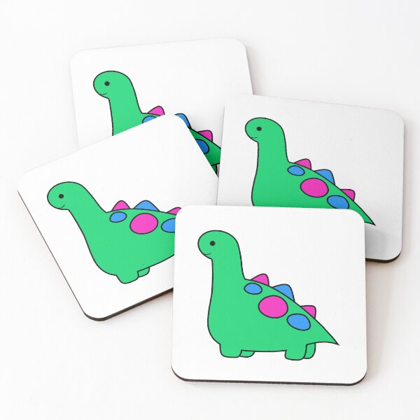 Item preview, Polysexual flag dino designed and sold by bookwoof.