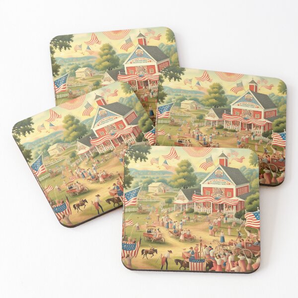 Item preview, Vintage America 4th of July Independence Celebration  designed and sold by BrandonArtWorld.