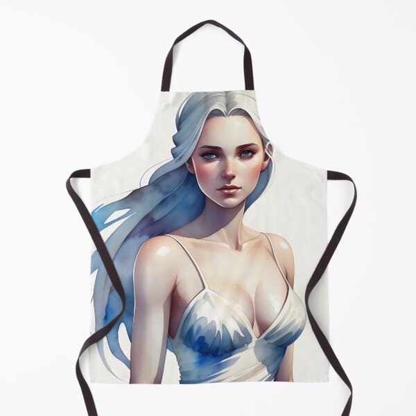 Item preview, Hermosa mujer rubia de hielo en vestido de novia blanco designed and sold by Erika V..