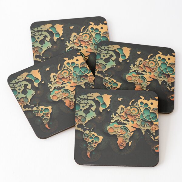 Item preview, World Map Architecture designed and sold by Map4U.