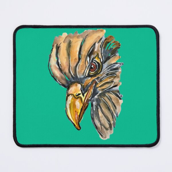 Item preview, Bird's head, watercolor, fine art designed and sold by janianna.
