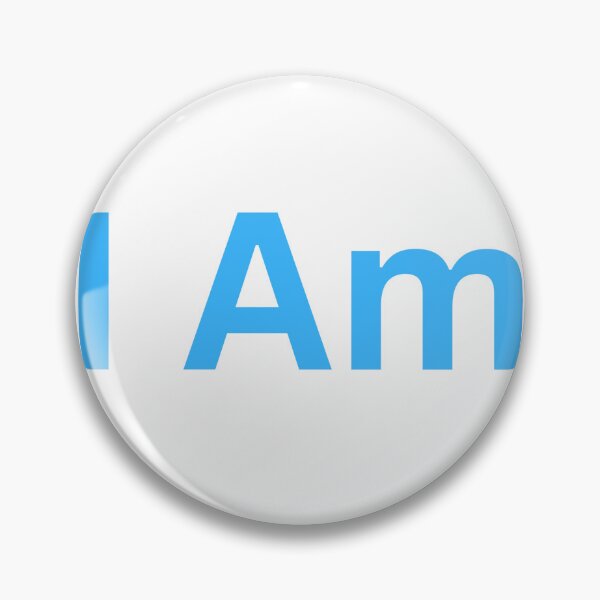 Item preview, I Am. Light blue designed and sold by TheIAmShop.