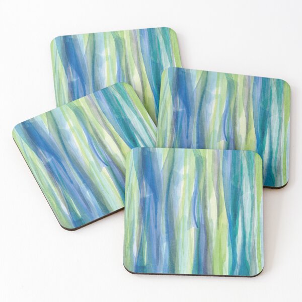 Item preview, Blue Chartreuse Waterfall designed and sold by Alexandria Levin.