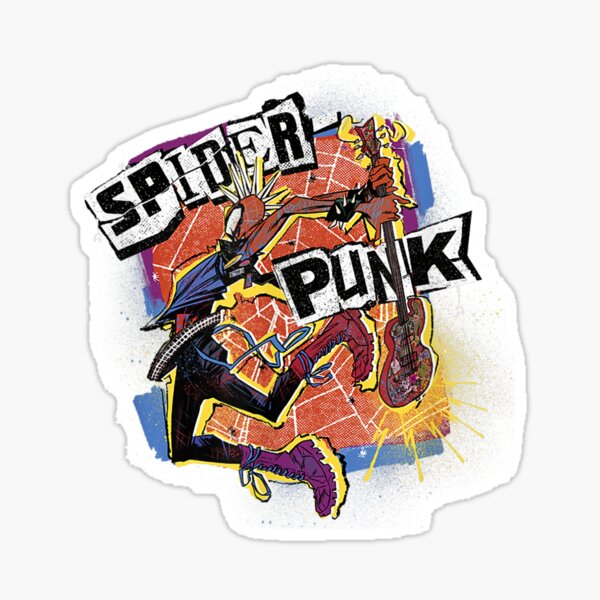 Spiderpunk Sticker 