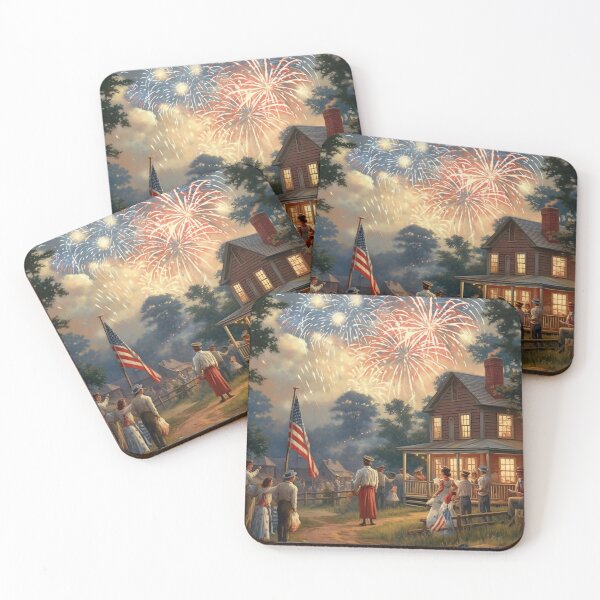 Item preview, Vintage America 4th of July Independence Celebration  designed and sold by BrandonArtWorld.
