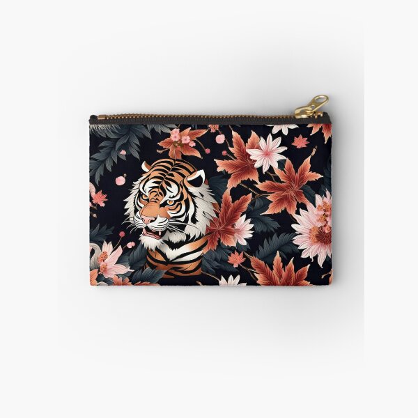 Item preview, Tiger Flower Drawing Art Print  designed and sold by saflimbenly.