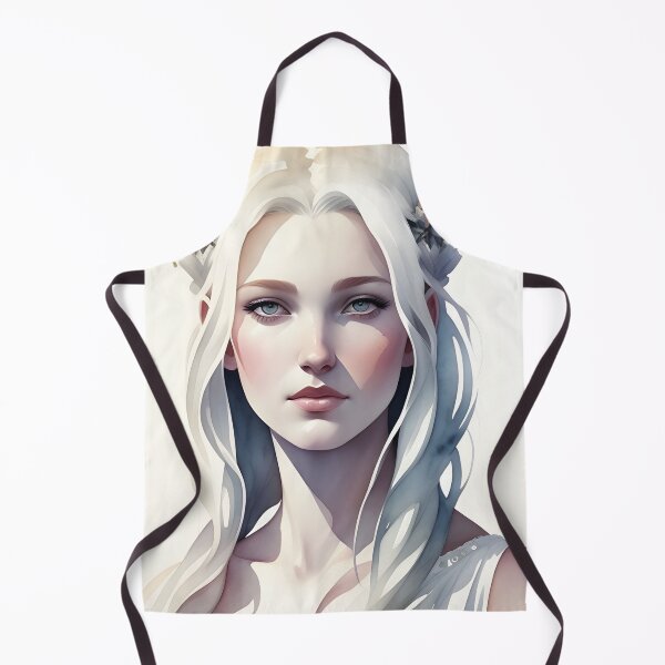 Item preview, Hermosa mujer rubia de hielo en vestido de novia blanco designed and sold by Erika V..