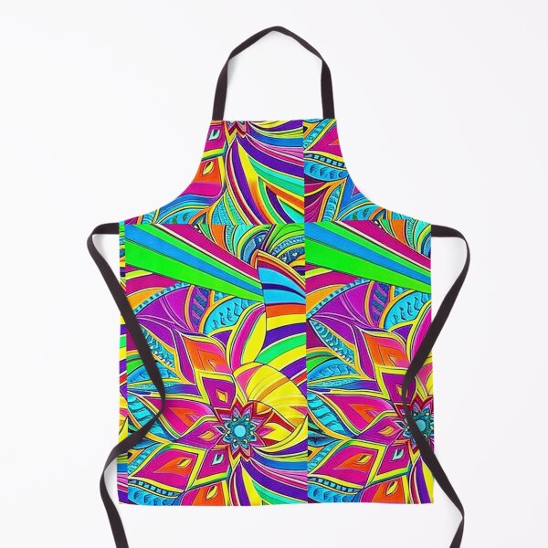 Item preview, Flower Mandala with rainbow colors designed and sold by Earth Nature Creations.