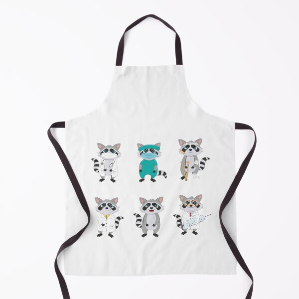 Item preview, Cute Raccoon Medical Team designed and sold by atedesigns.