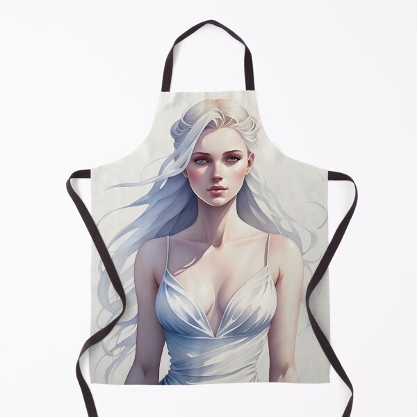 Item preview, Hermosa mujer rubia de hielo en vestido de novia blanco designed and sold by Erika V..