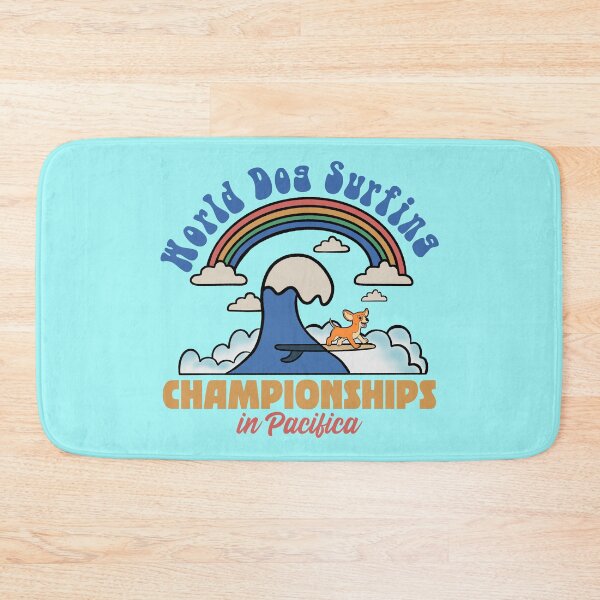 Item preview, i love dog surfing : Pacifica California designed and sold by ImaginarStore.