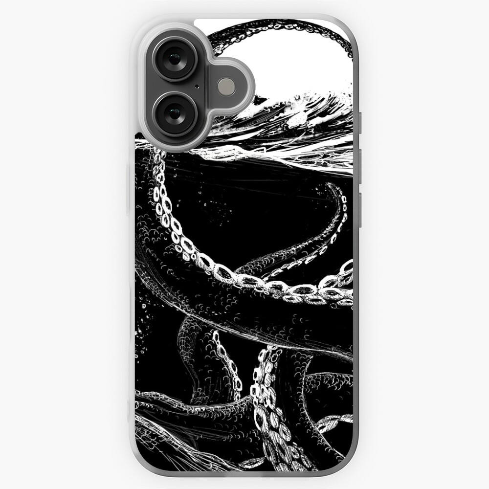 Vista previa del artículo con la obra «Funda blanda para iPhone», diseñado y vendido por hazytale.