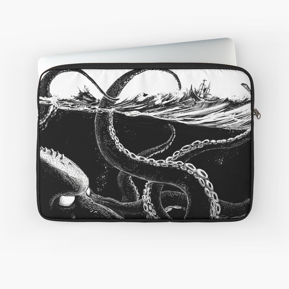 Vista previa del artículo con la obra «Funda para portátil», diseñado y vendido por hazytale.