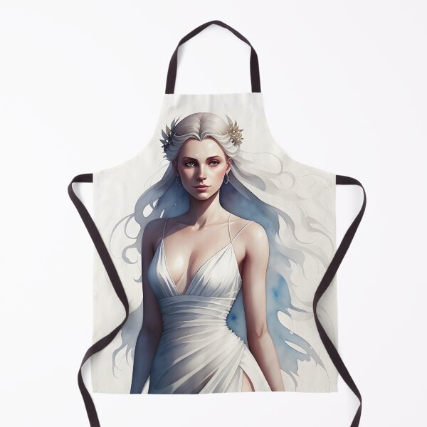 Item preview, Hermosa mujer rubia de hielo en vestido de novia blanco designed and sold by Erika V..