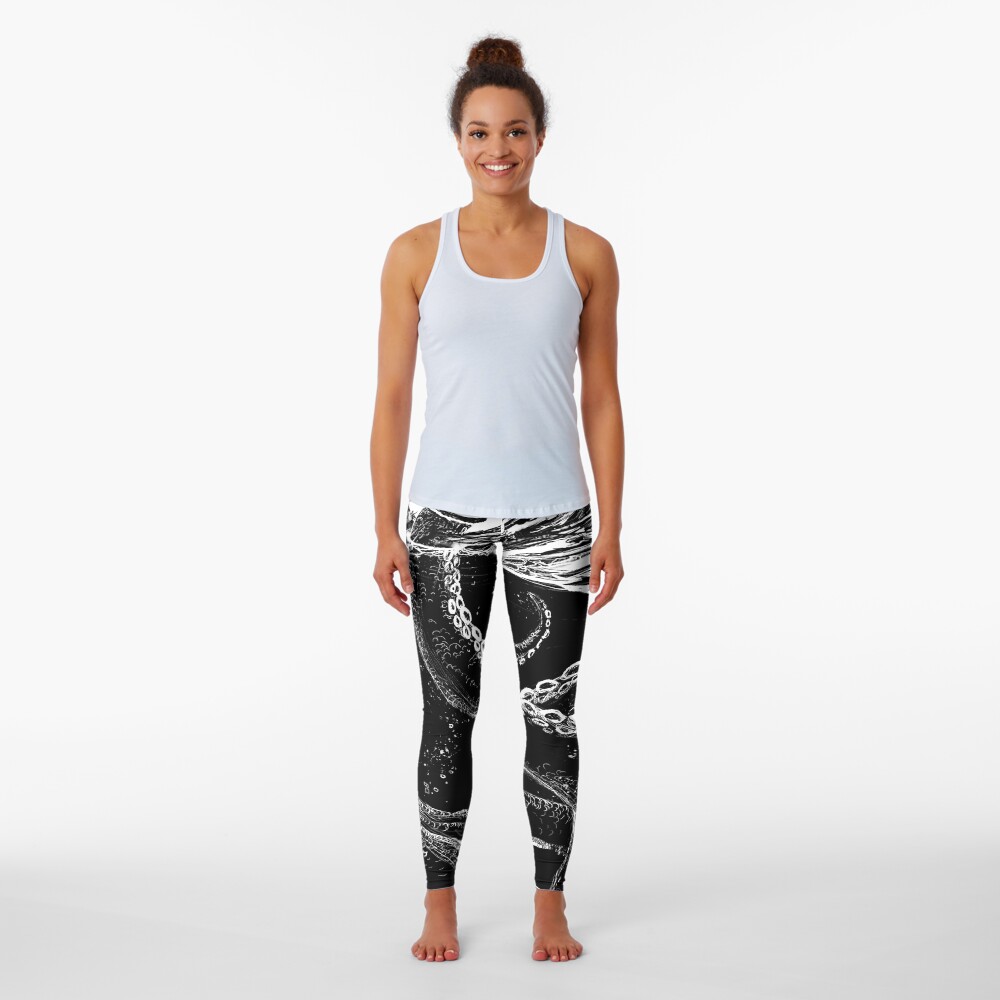 Vista previa del artículo con la obra «Leggings», diseñado y vendido por hazytale.