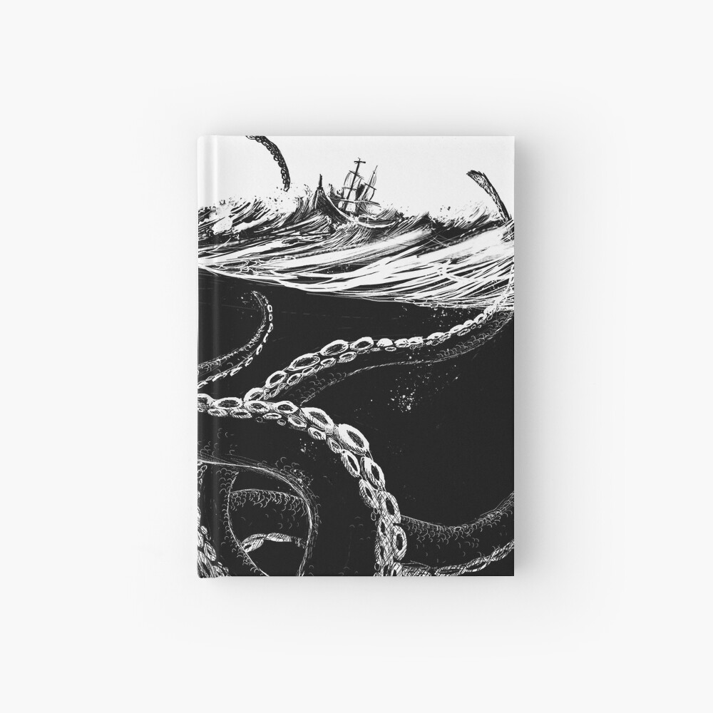 Kraken Rules the Sea Hardcover Journal