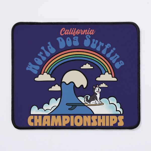 Item preview, Dog on surfboard : Pacifica California designed and sold by ImaginarStore.