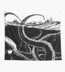 Kraken regiert das Meer Wandbehang