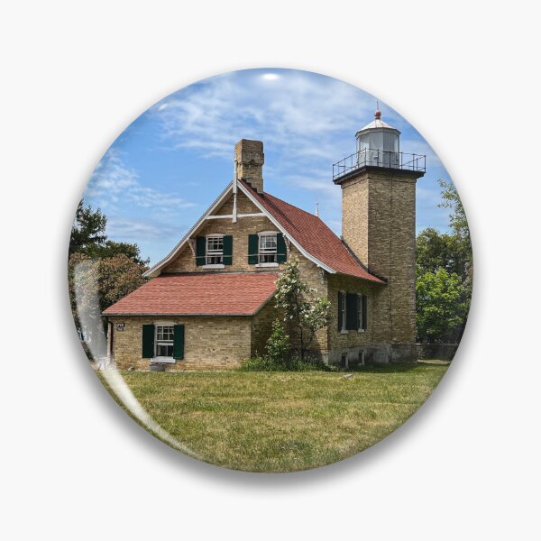Item preview, Eagle Bluff Lighthouse in Peninsula State Park designed and sold by Redrazzle.