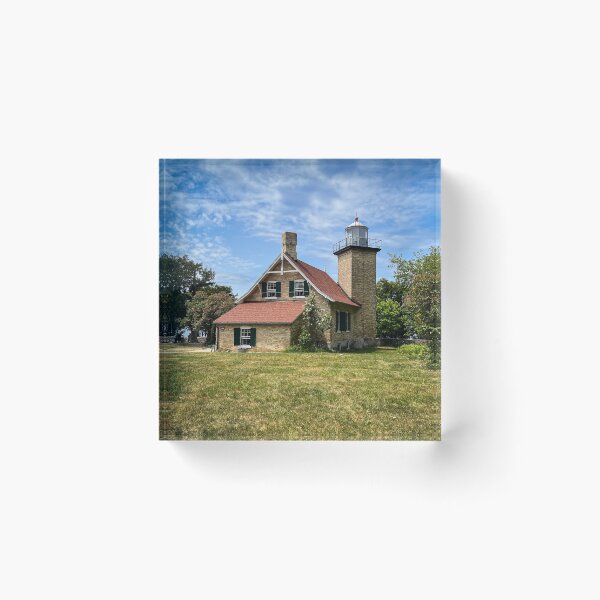 Item preview, Eagle Bluff Lighthouse in Peninsula State Park designed and sold by Redrazzle.