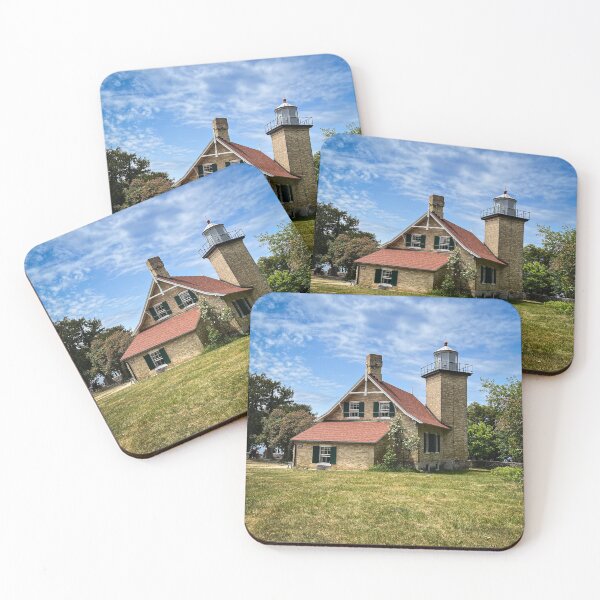 Item preview, Eagle Bluff Lighthouse in Peninsula State Park designed and sold by Redrazzle.