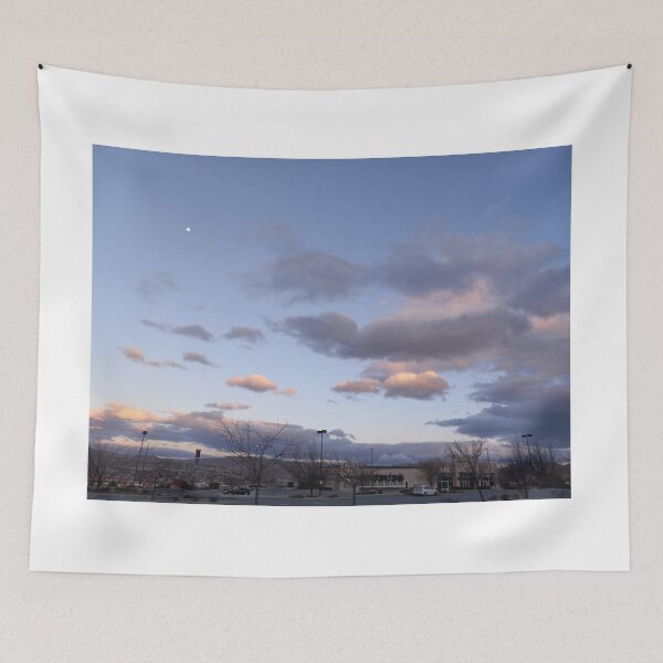 Item preview, fall sky over shopping center designed and sold by richard ely.