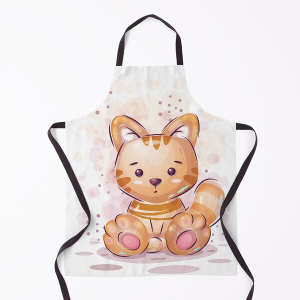 Item preview, Little Ginger Kitten Waiting For A Ball of Wool to Play designed and sold by PuppyCharacterD.