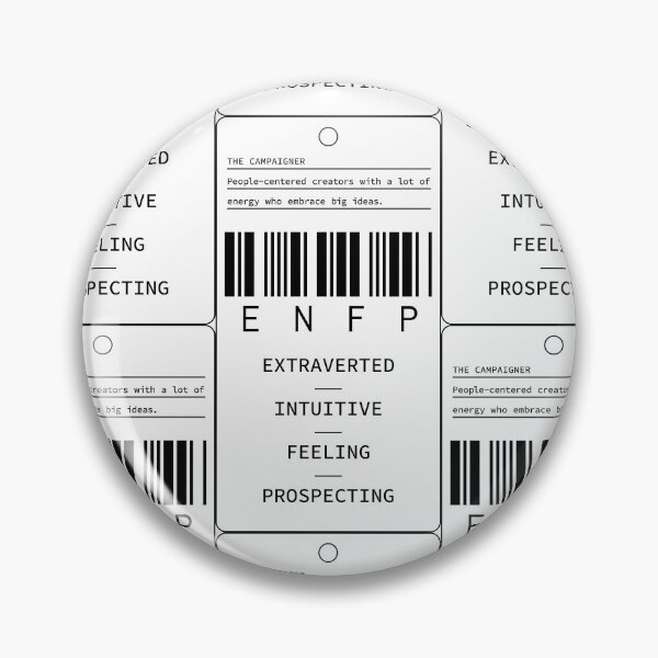 Item preview, ENFP - The Campaigner - Extraverted Intuitive Feeling Prospecting designed and sold by Millusti.