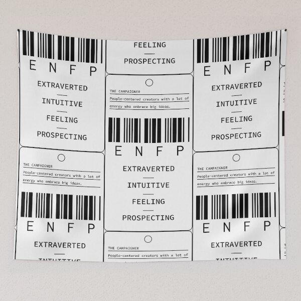 Item preview, ENFP - The Campaigner - Extraverted Intuitive Feeling Prospecting designed and sold by Millusti.