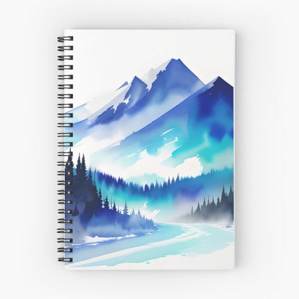 Item preview, Winter Snowcapped Mountain Peaks designed and sold by Erika V..