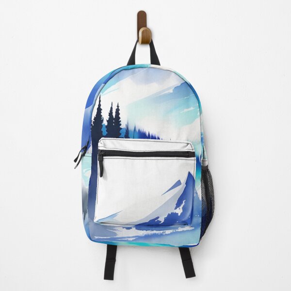 Item preview, Winter Snowcapped Mountain Peaks designed and sold by Erika V..