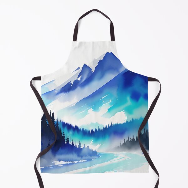 Item preview, Winter Snowcapped Mountain Peaks designed and sold by Erika V..