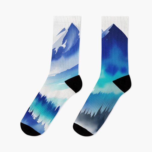 Item preview, Winter Snowcapped Mountain Peaks designed and sold by Erika V..