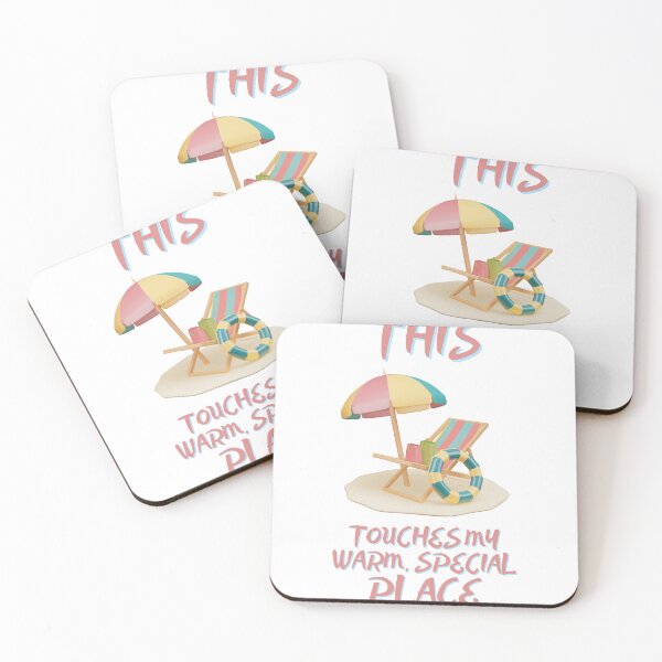 Item preview, This Touches my Warm, Special Place - BEACH LIFE designed and sold by PoppysPrintings.