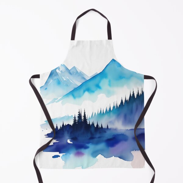 Item preview, Winter Snowcapped Mountain Peaks designed and sold by Erika V..