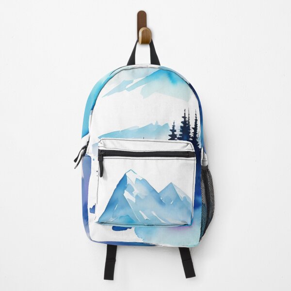 Item preview, Winter Snowcapped Mountain Peaks designed and sold by Erika V..