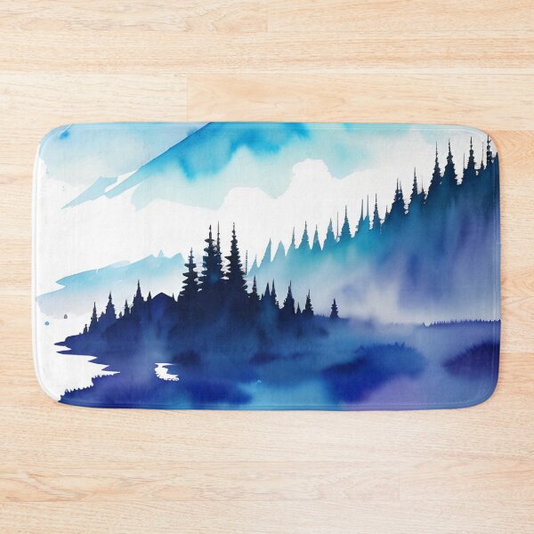 Item preview, Winter Snowcapped Mountain Peaks designed and sold by Erika V..
