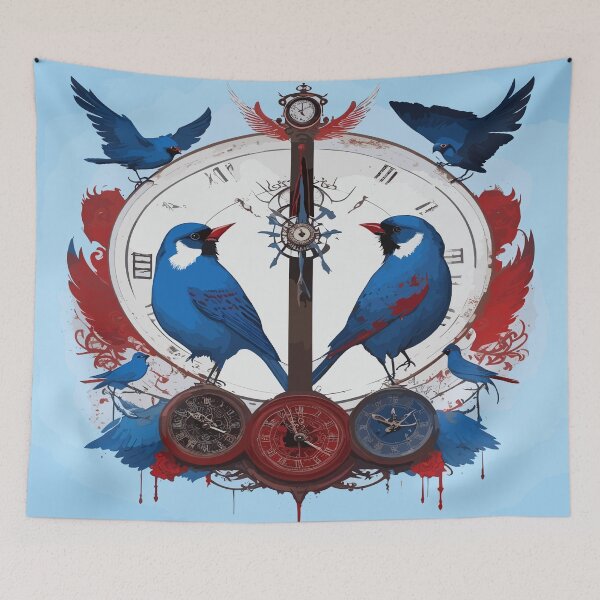 Item preview, Winged Harmony: Timepiece Serenade designed and sold by AFUNARTZ.
