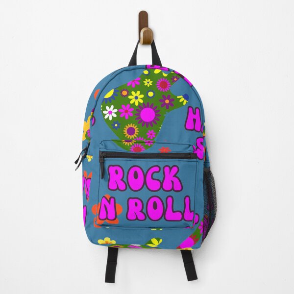 Aperçu de l'œuvre Rock N Roll, Hippie Soul, Flower Power, T-shirt Hippie créée et vendue par closeddoor.