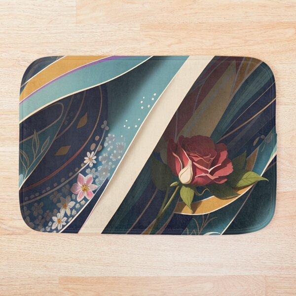 Item preview, Estilo de arte de papel abstracto de diseño vintage de flores designed and sold by Artilize.