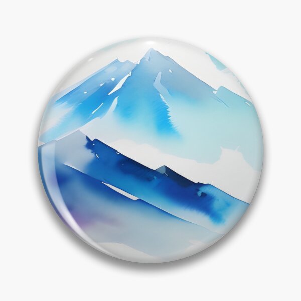 Item preview, Winter Snowcapped Mountain Peaks designed and sold by Erika V..