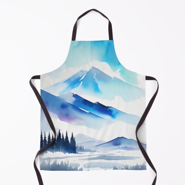 Item preview, Winter Snowcapped Mountain Peaks designed and sold by Erika V..