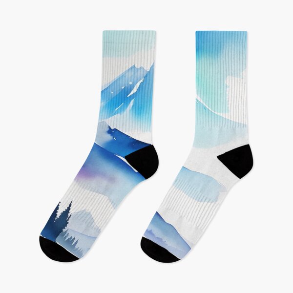 Item preview, Winter Snowcapped Mountain Peaks designed and sold by Erika V..
