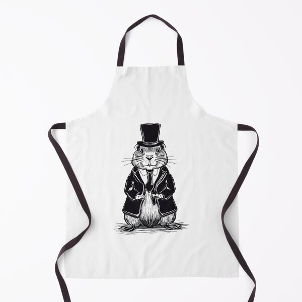 Item preview, Groundhog in elegant suit and hat designed and sold by GroundhogMs.
