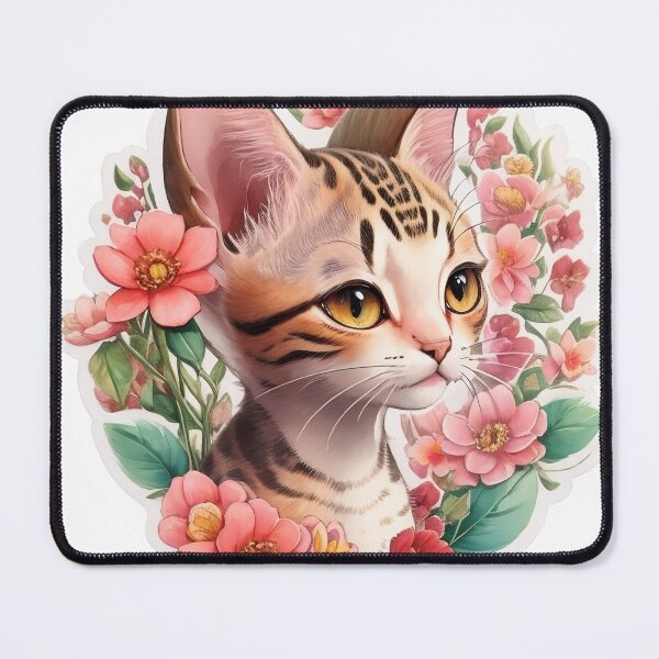 Item preview, Chausie Cat Pose designed and sold by Robertworkshop.